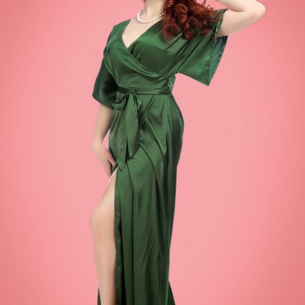 Collectif Vintage Akiko 1930s Maxi Dress